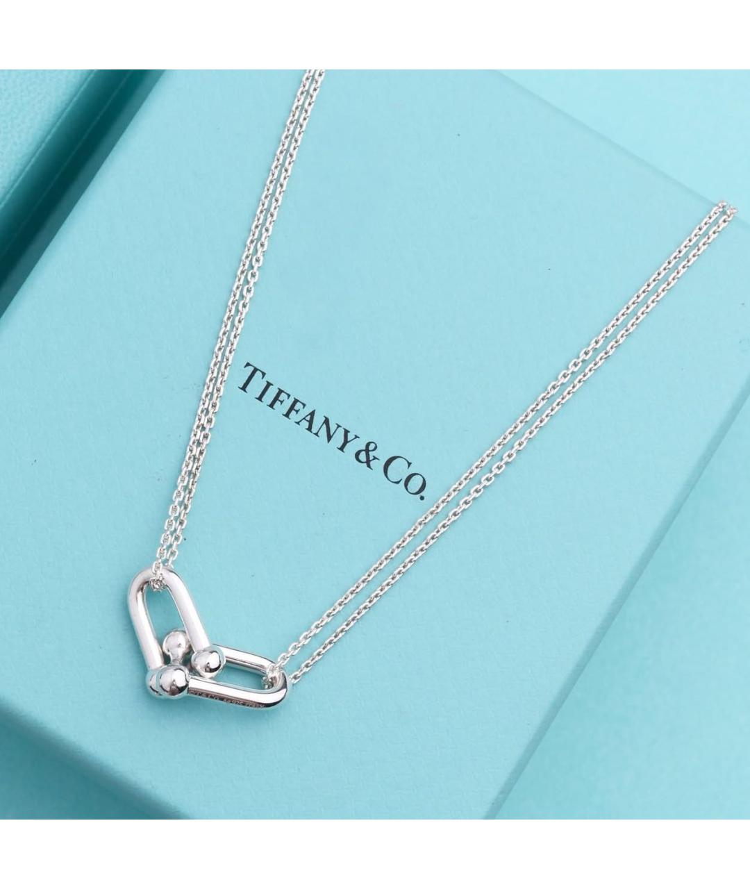 TIFFANY&CO Серебряное серебряное колье, фото 6