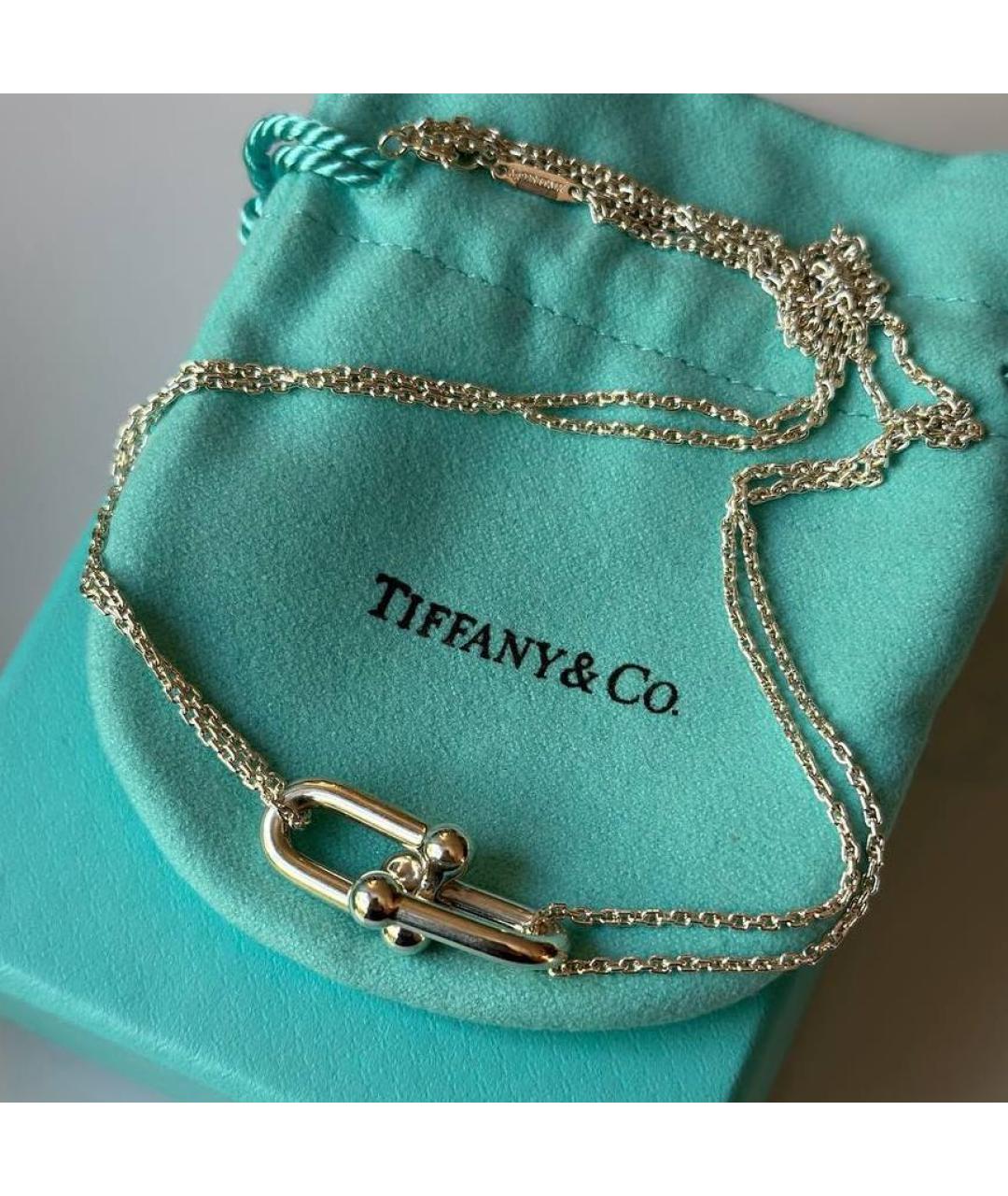 TIFFANY&CO Серебряное серебряное колье, фото 4