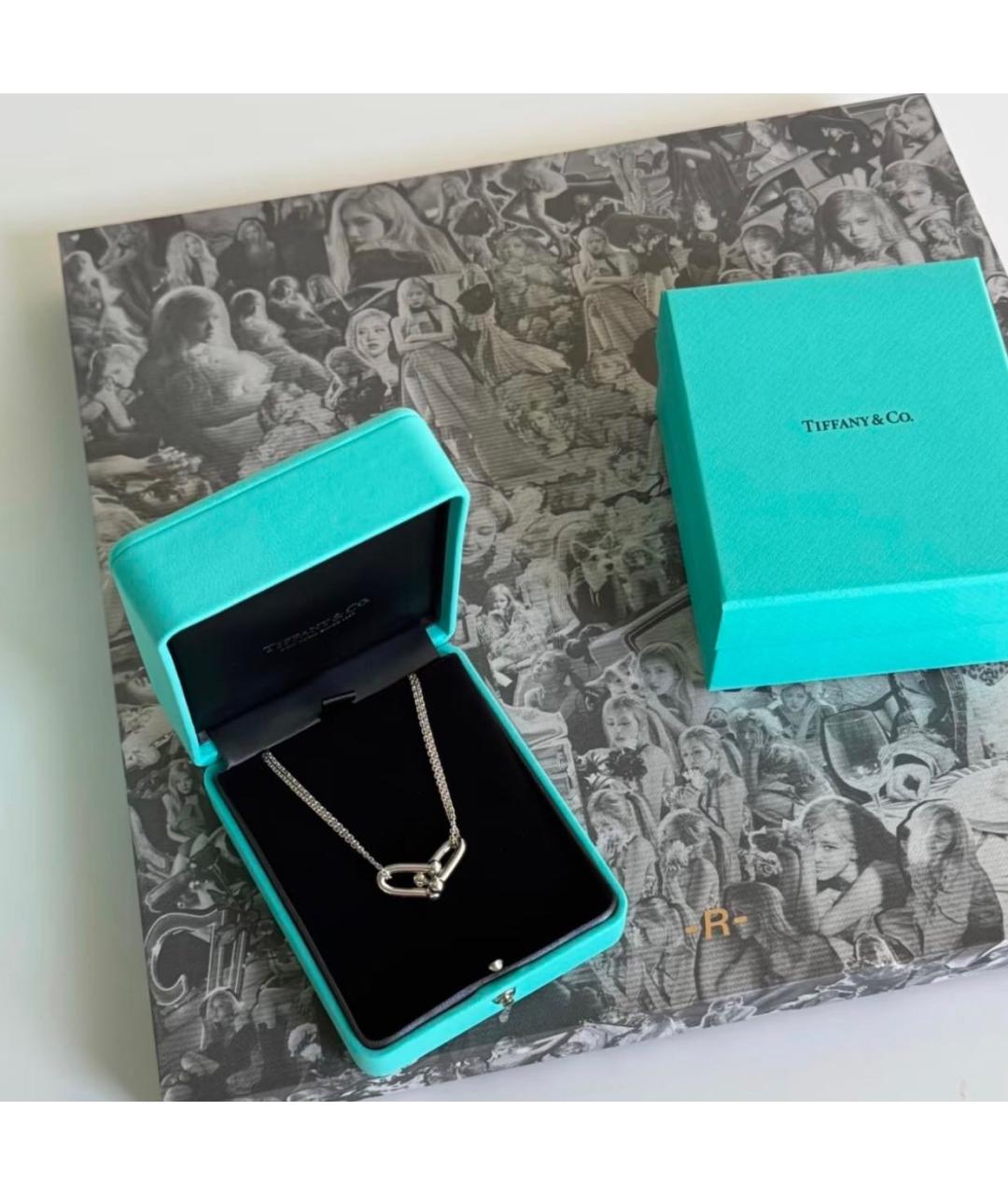 TIFFANY&CO Серебряное серебряное колье, фото 5