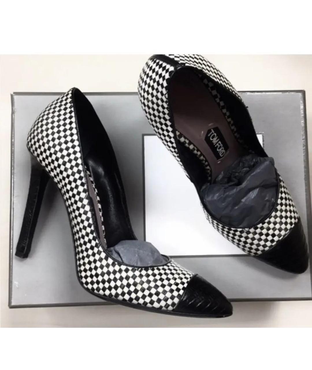 TOM FORD Мульти кожаные туфли, фото 2