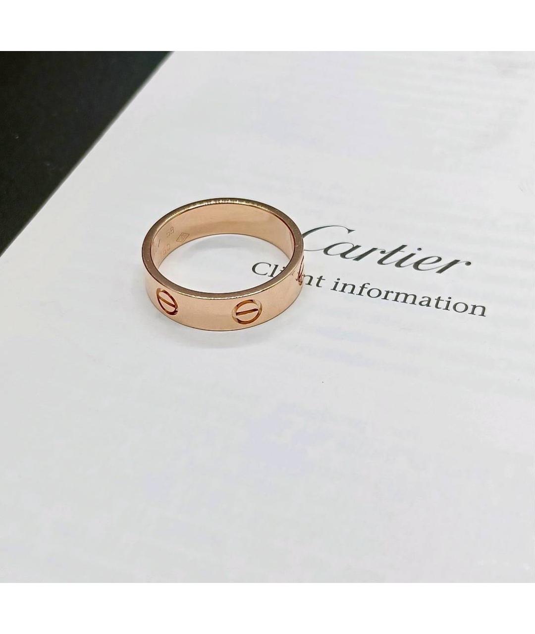 CARTIER Золотое кольцо из розового золота, фото 3