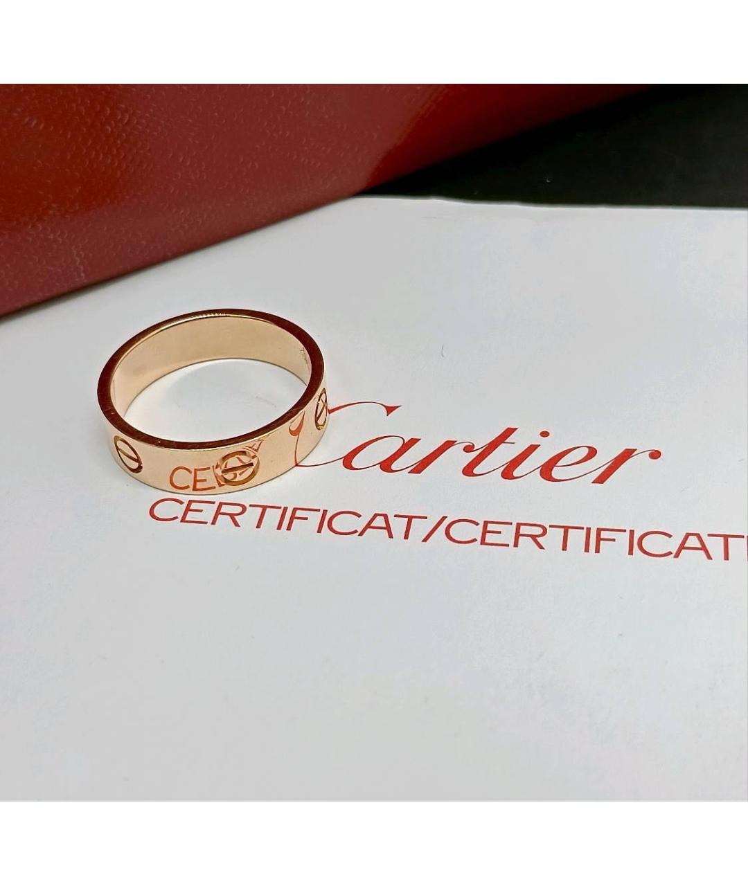 CARTIER Золотое кольцо из розового золота, фото 2