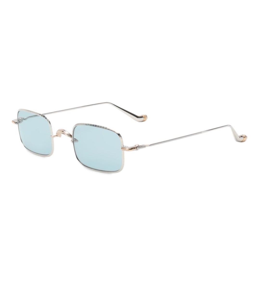 CHROME HEARTS Голубые металлические солнцезащитные очки, фото 1