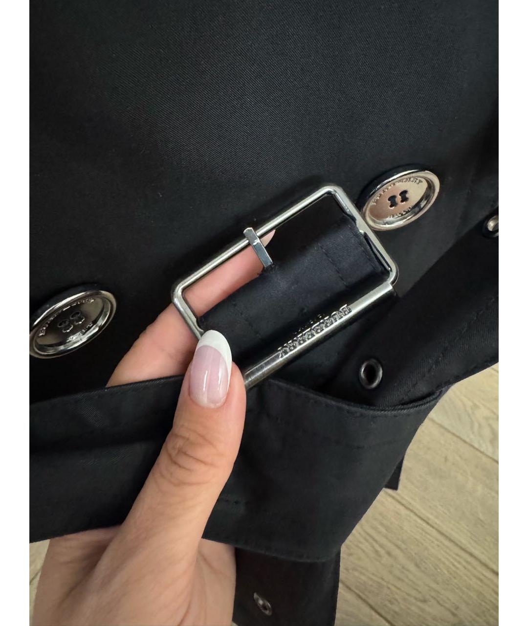 BURBERRY Черный тренч/плащ, фото 4