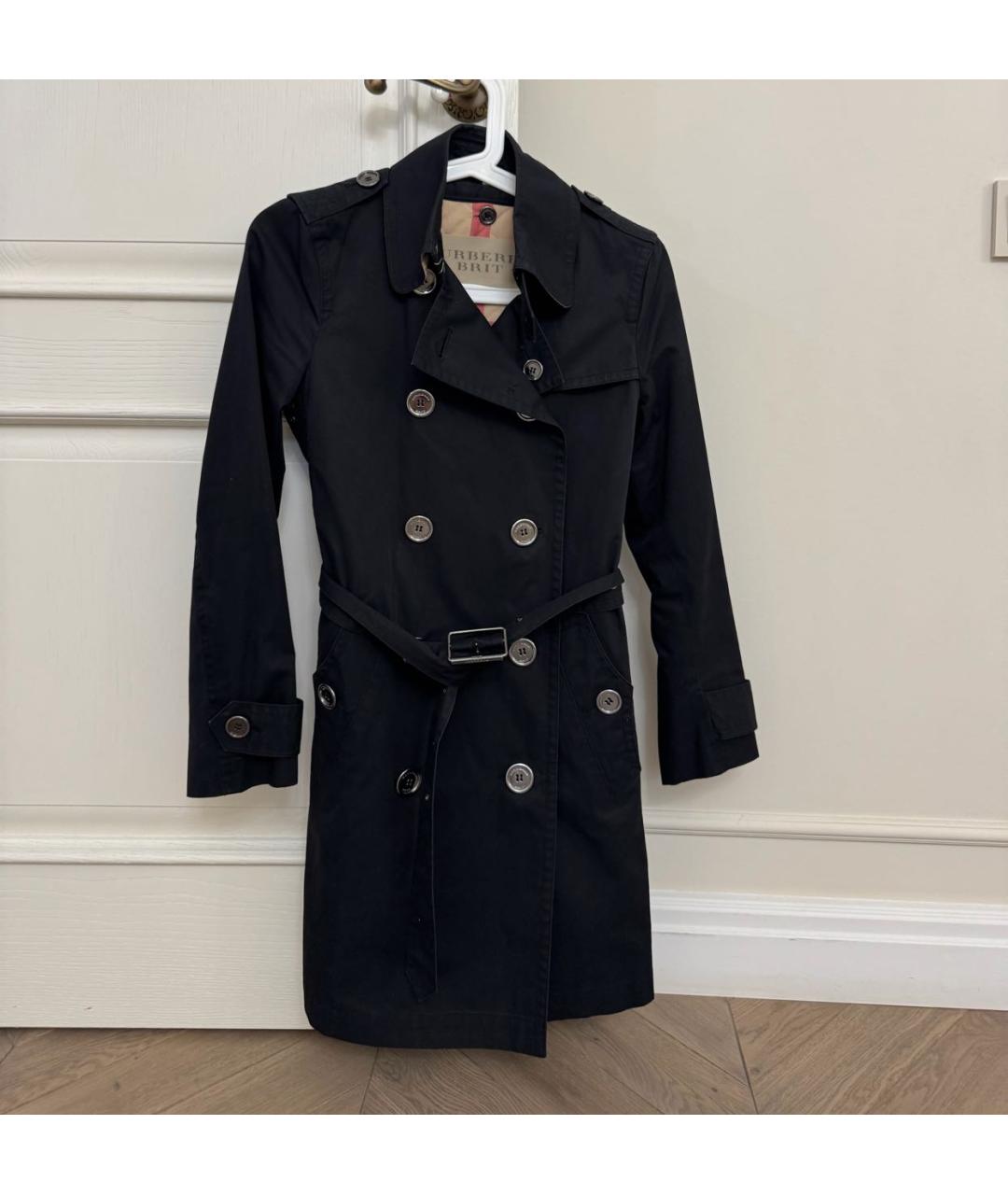 BURBERRY Черный тренч/плащ, фото 5