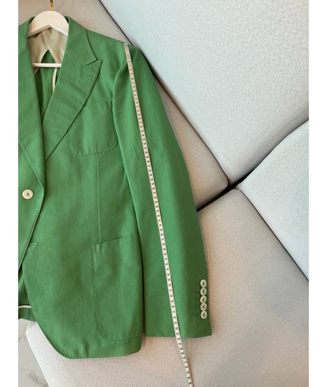 GUCCI Зеленый вечерний костюм, фото 4