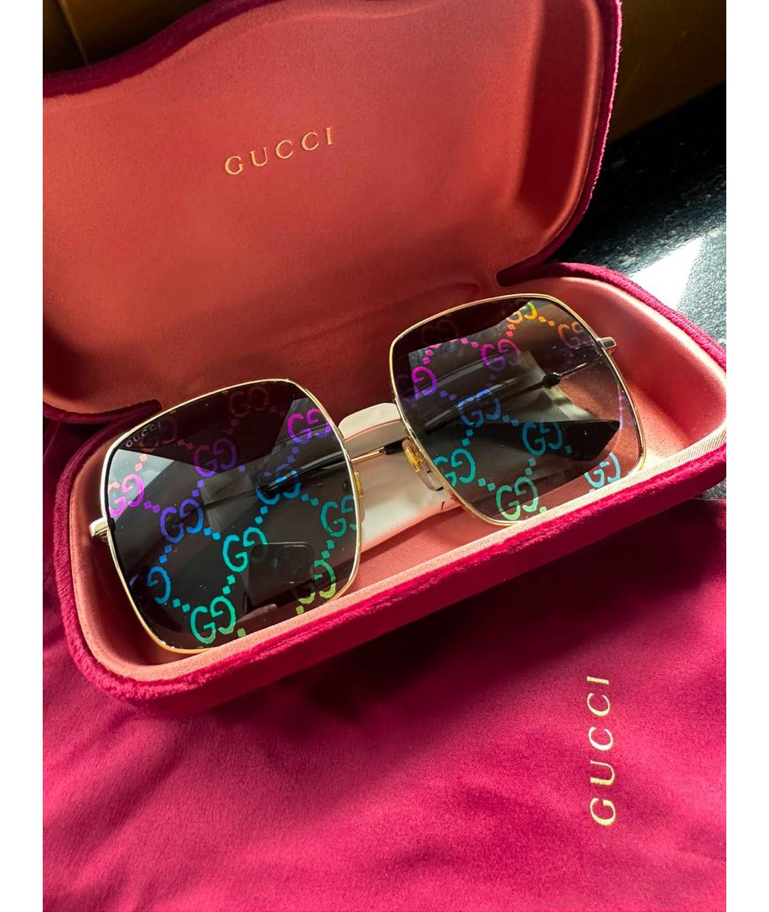 GUCCI Мульти солнцезащитные очки, фото 2