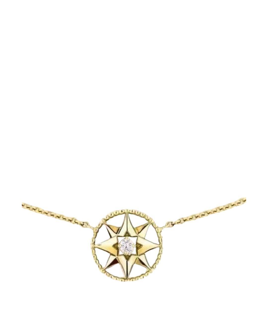 CHRISTIAN DIOR Золотое колье из желтого золота, фото 1