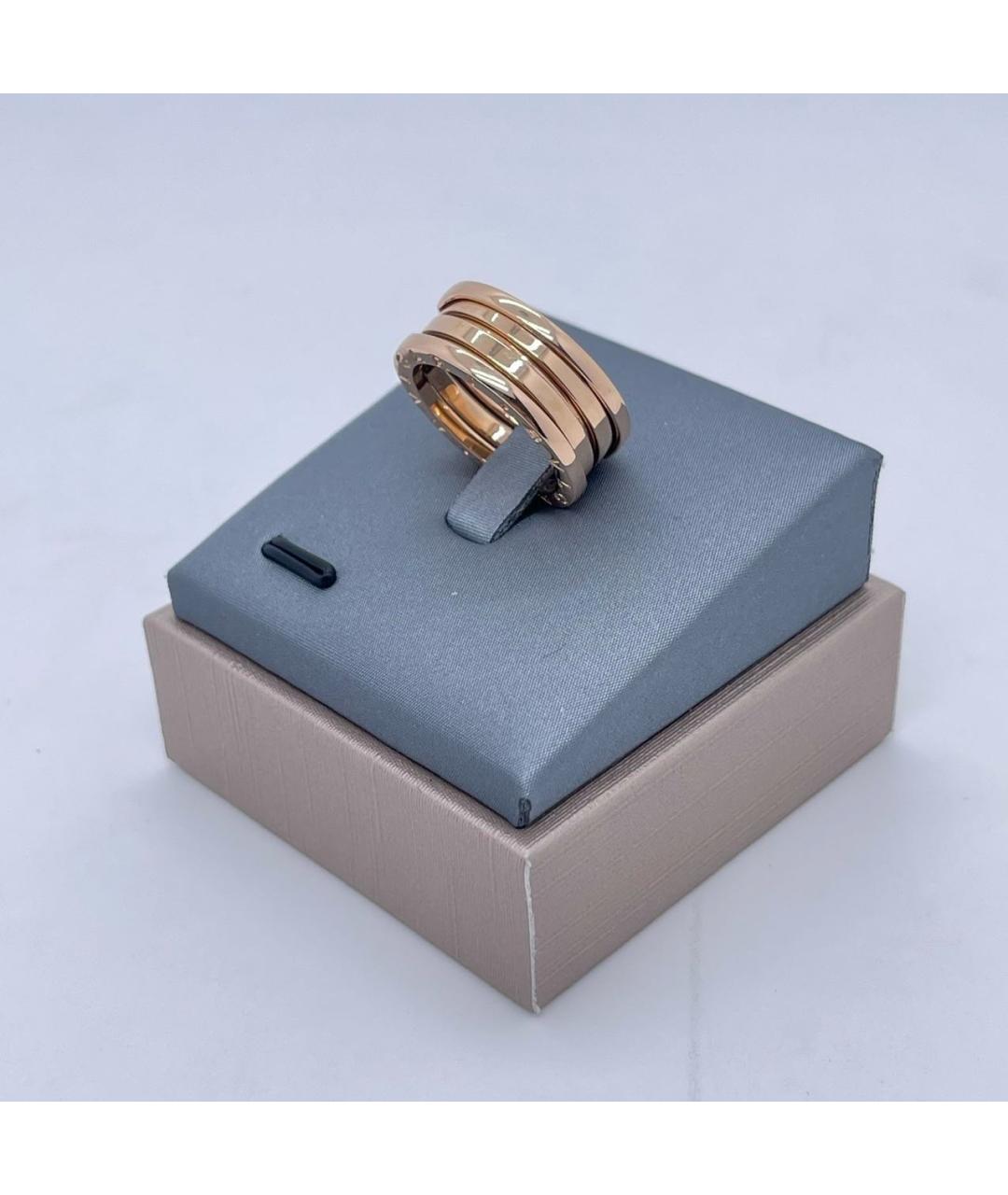 BVLGARI Золотое кольцо из розового золота, фото 3