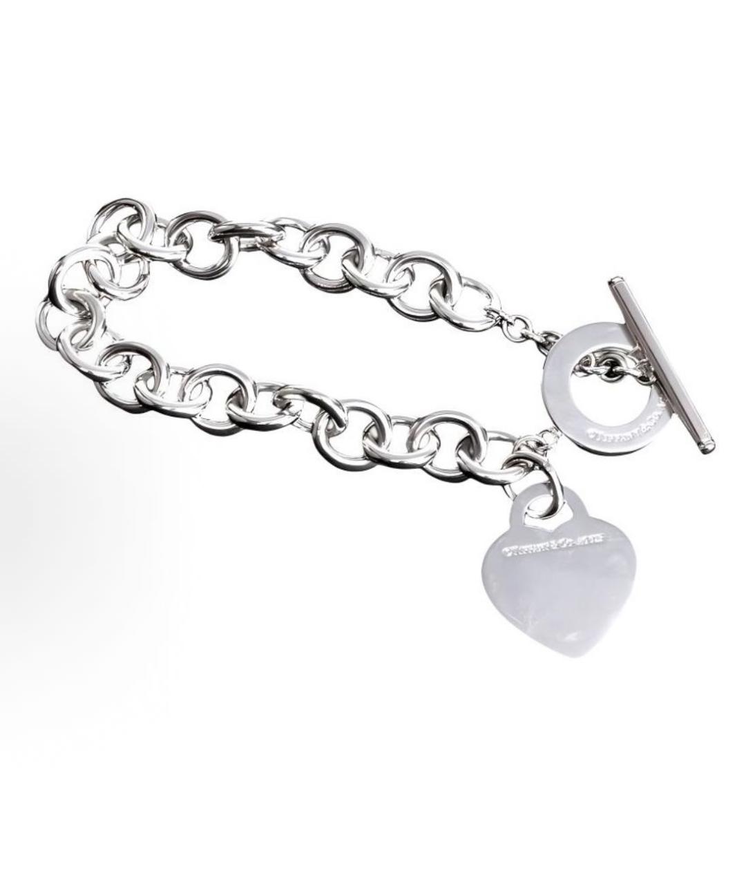 TIFFANY&CO Серебряный серебряный браслет, фото 2