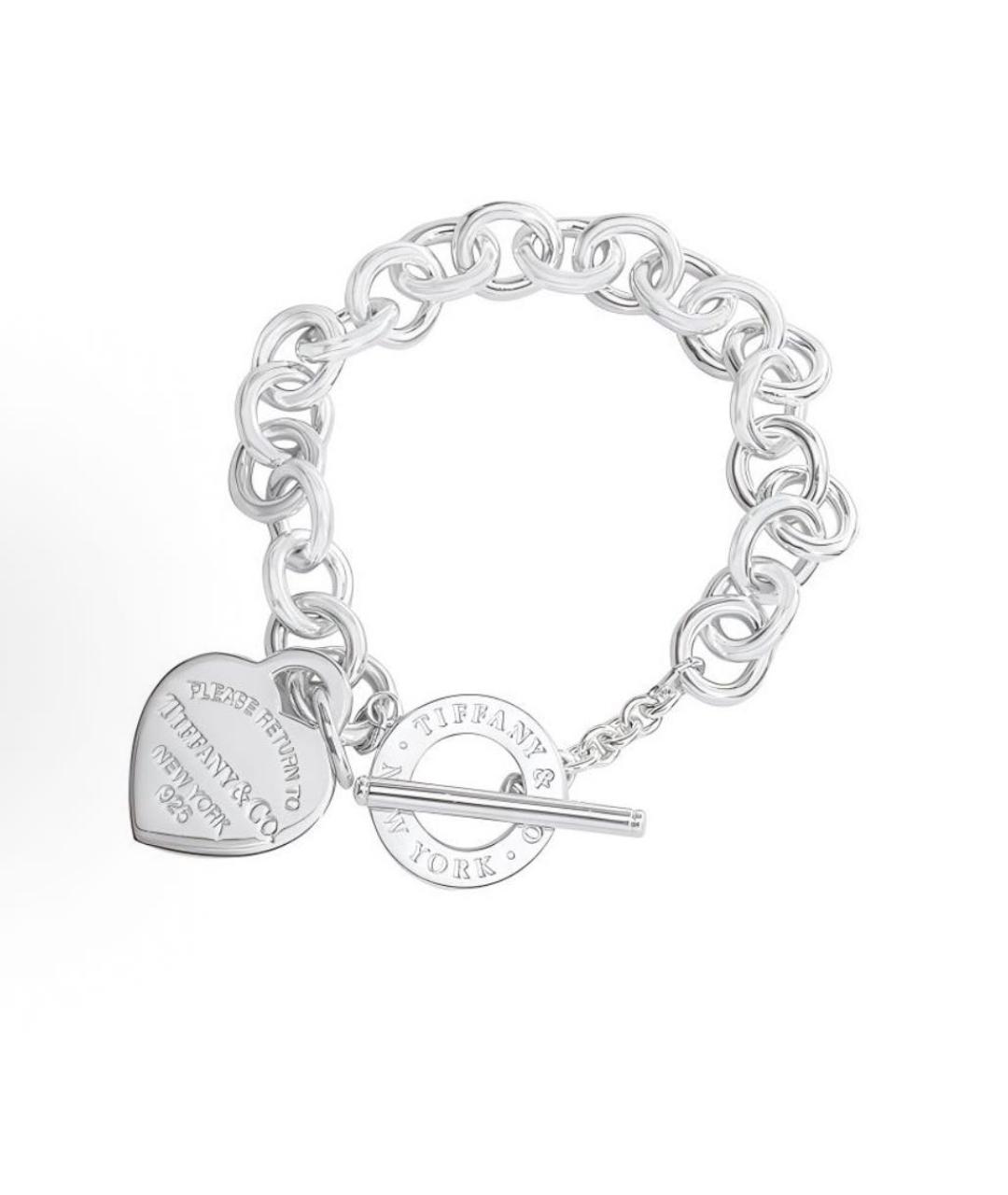 TIFFANY&CO Серебряный серебряный браслет, фото 8