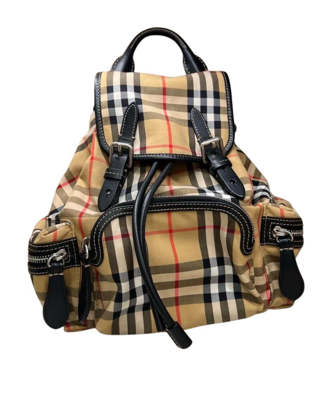 BURBERRY Бежевый рюкзак, фото 1