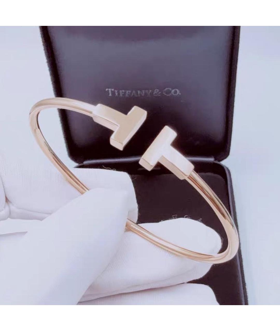 TIFFANY&CO Золотой браслет из розового золота, фото 7