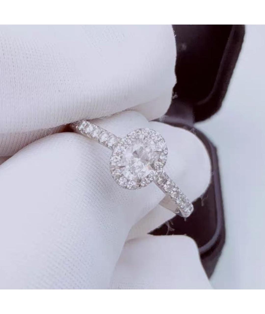 TIFFANY&CO Белое платиновое кольцо, фото 5