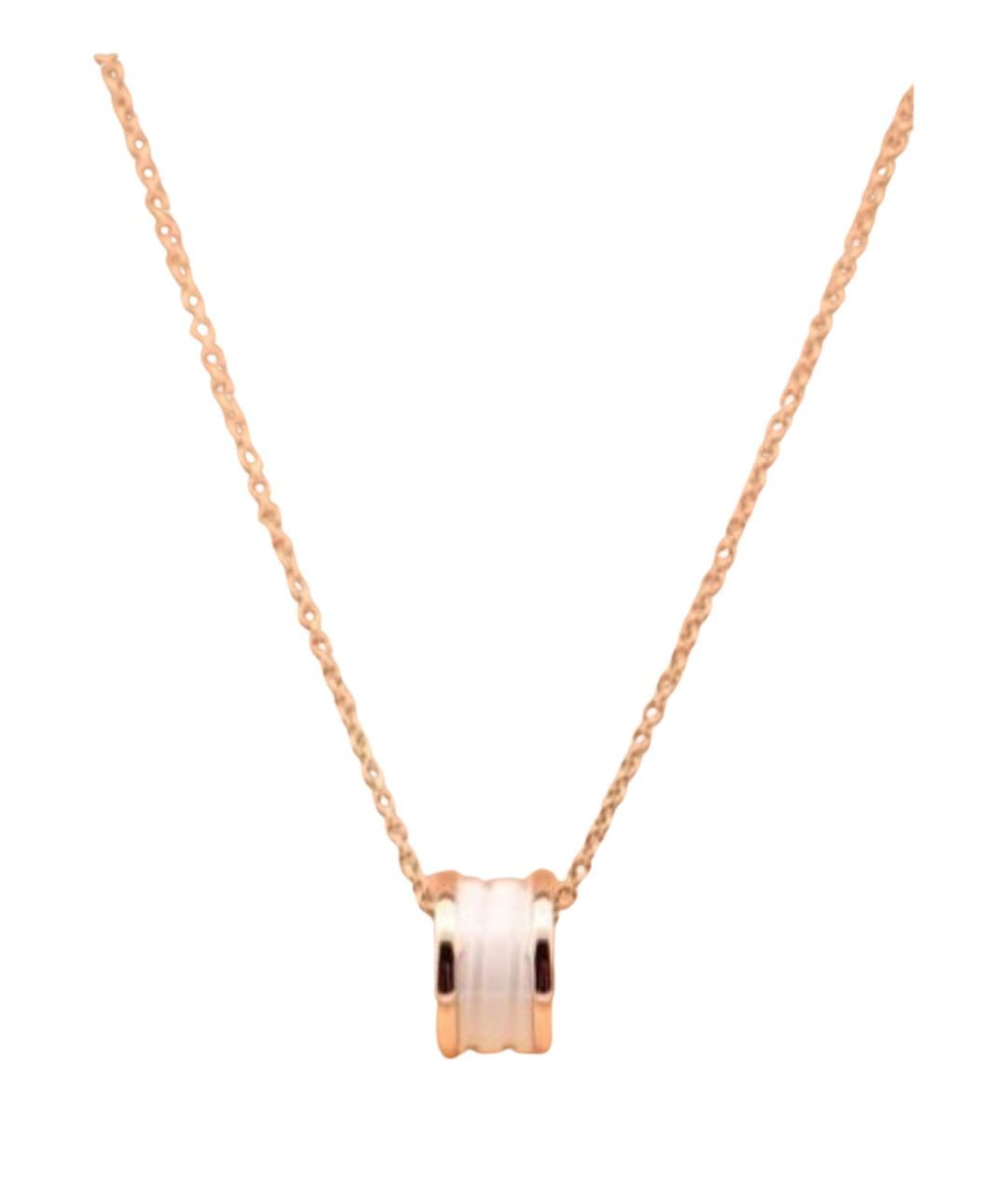 BVLGARI Золотое колье из розового золота, фото 1