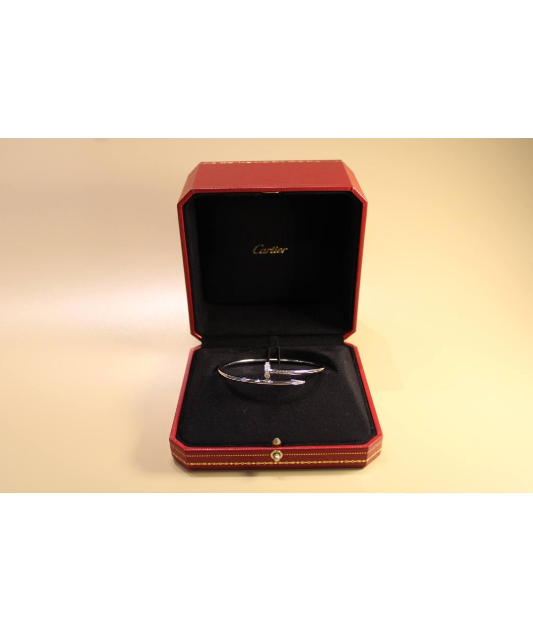 CARTIER Серебряный браслет из белого золота, фото 3