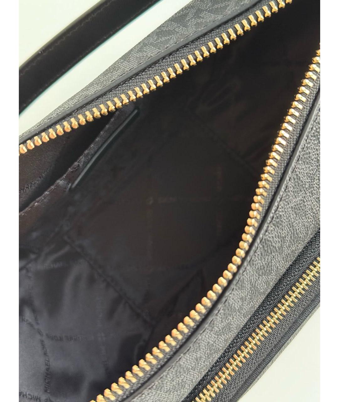 MICHAEL KORS Черная канва сумка через плечо, фото 4