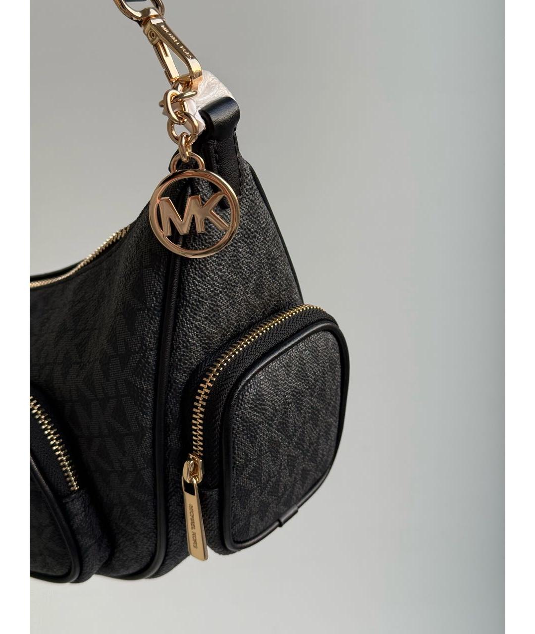 MICHAEL KORS Черная канва сумка через плечо, фото 6