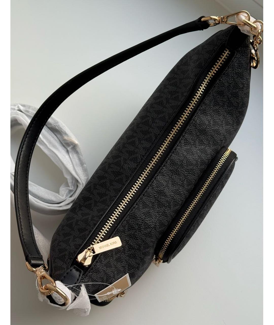 MICHAEL KORS Черная канва сумка через плечо, фото 8