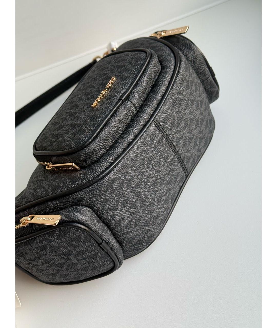 MICHAEL KORS Черная канва сумка через плечо, фото 7