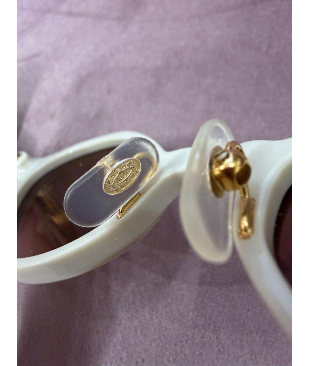 CARTIER Бежевые пластиковые солнцезащитные очки, фото 4
