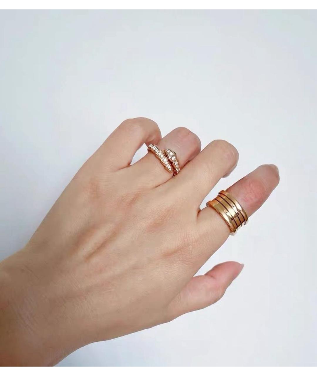 BVLGARI Золотое кольцо из розового золота, фото 5