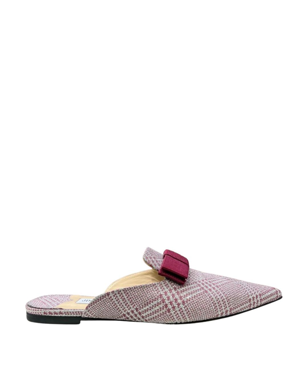 JIMMY CHOO Розовые мюли, фото 1