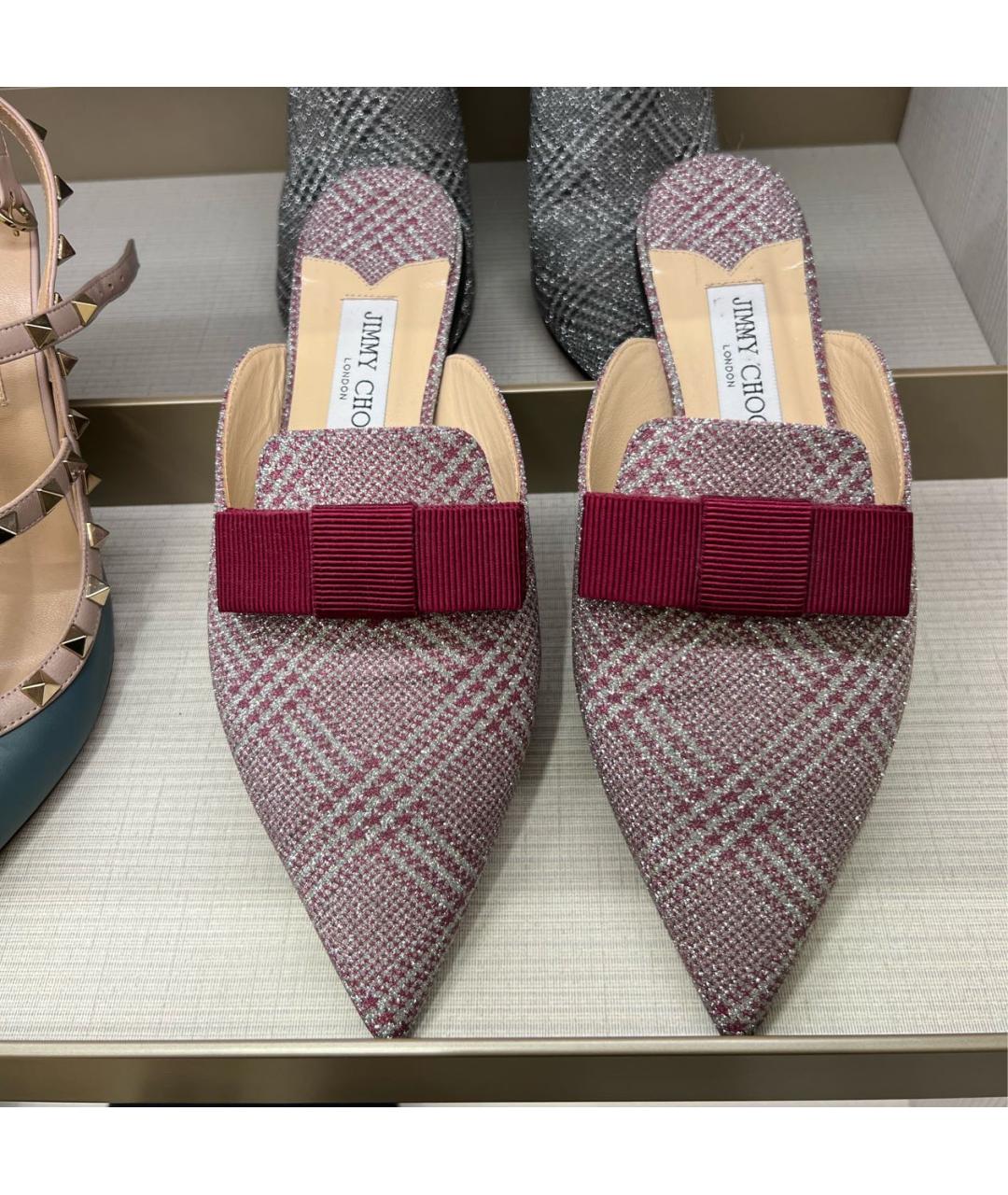 JIMMY CHOO Розовые мюли, фото 2