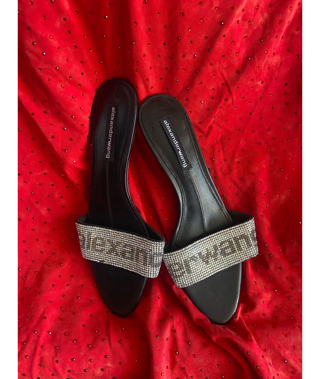 ALEXANDER WANG Черные босоножки, фото 2