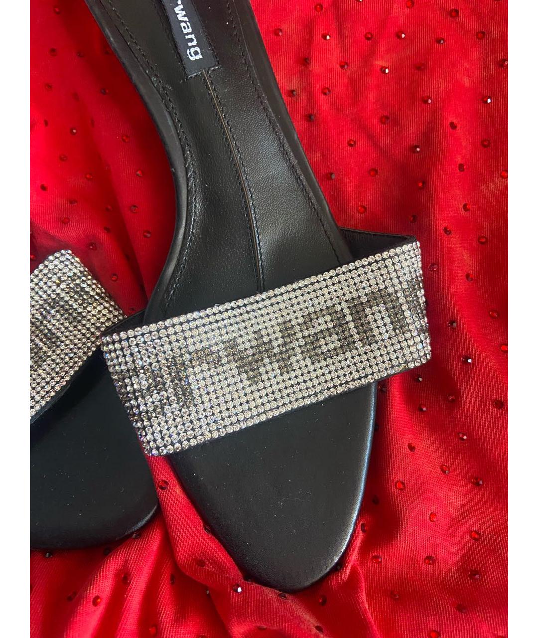 ALEXANDER WANG Черные босоножки, фото 8
