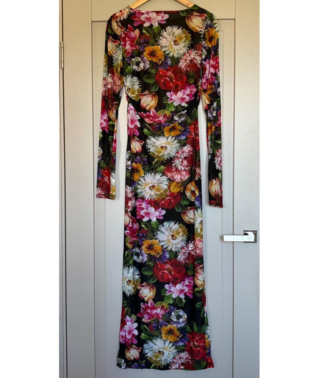 DOLCE&GABBANA Мульти вискозное вечернее платье, фото 2