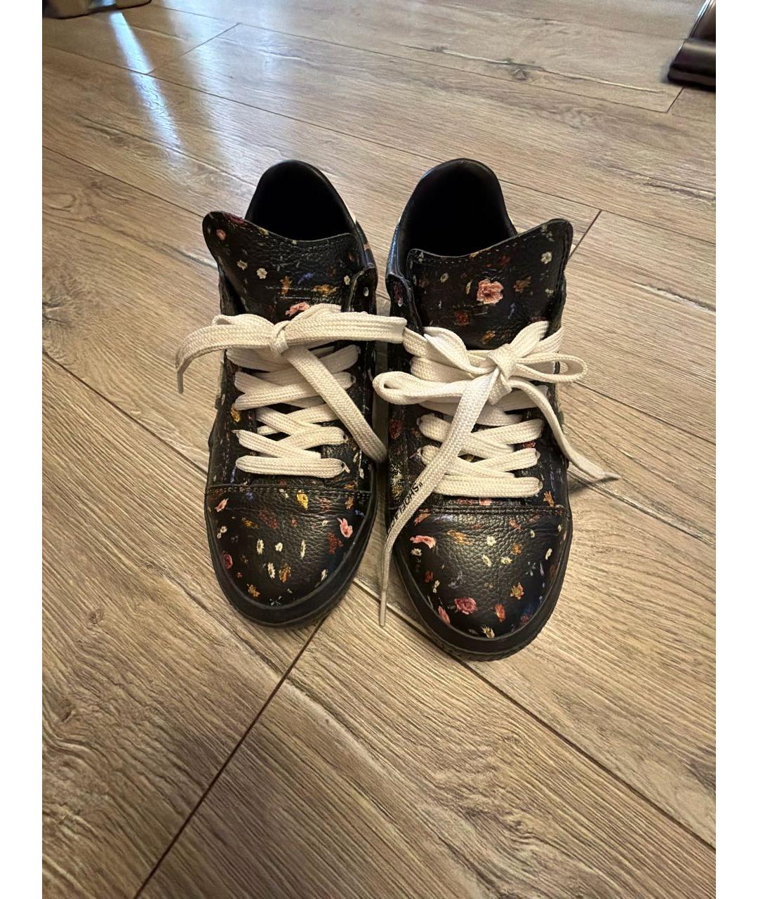 OFF-WHITE Мульти кожаные кеды, фото 2