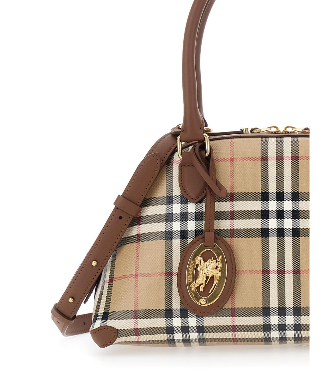 BURBERRY Мульти хлопковая сумка через плечо, фото 3