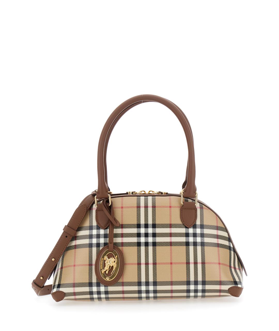 BURBERRY Мульти хлопковая сумка через плечо, фото 1