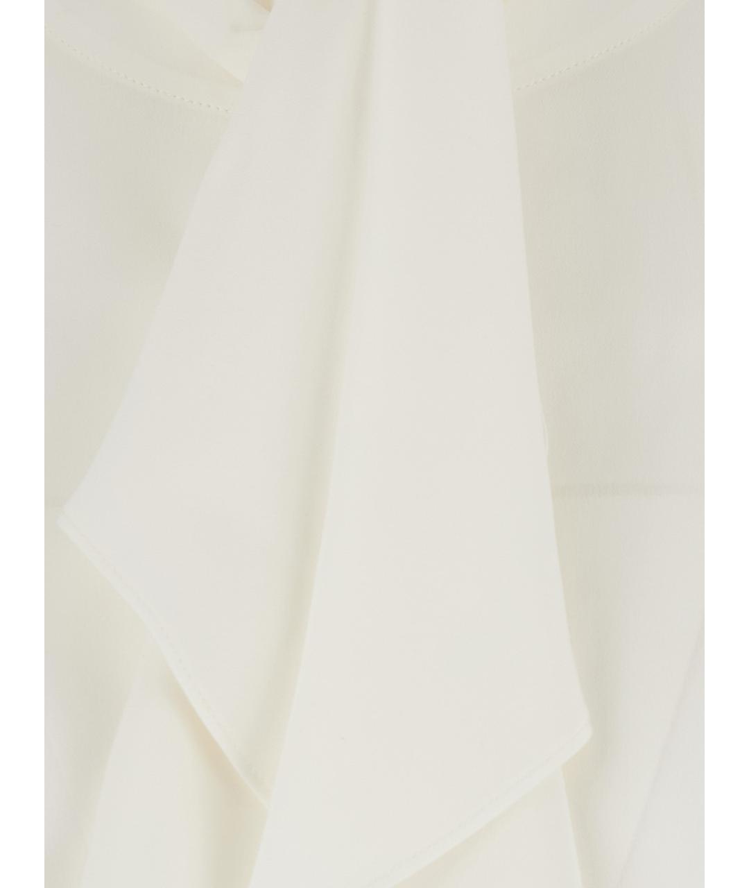 MAX MARA Белая хлопковая рубашка, фото 3