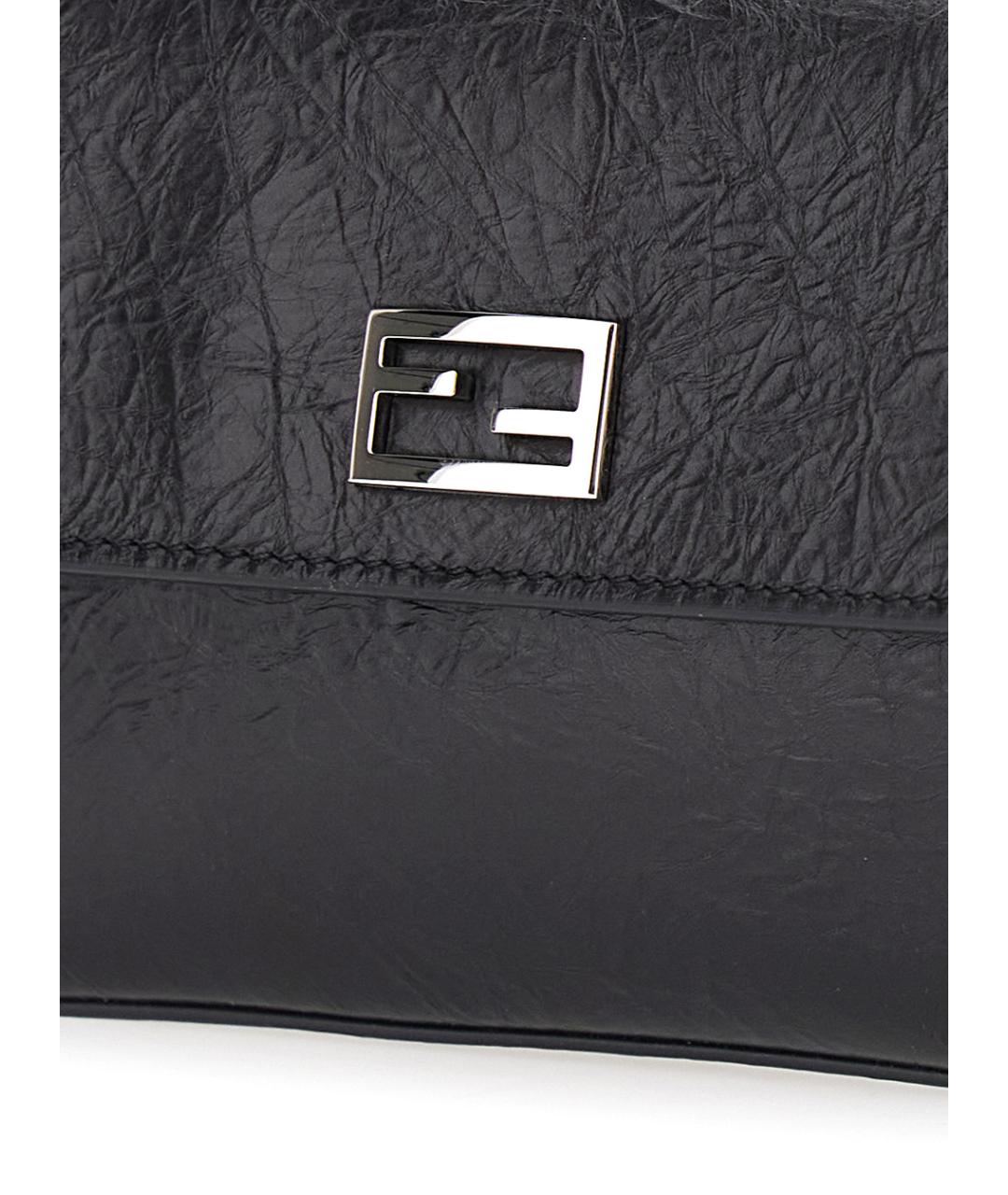 FENDI Черная сумка через плечо, фото 3