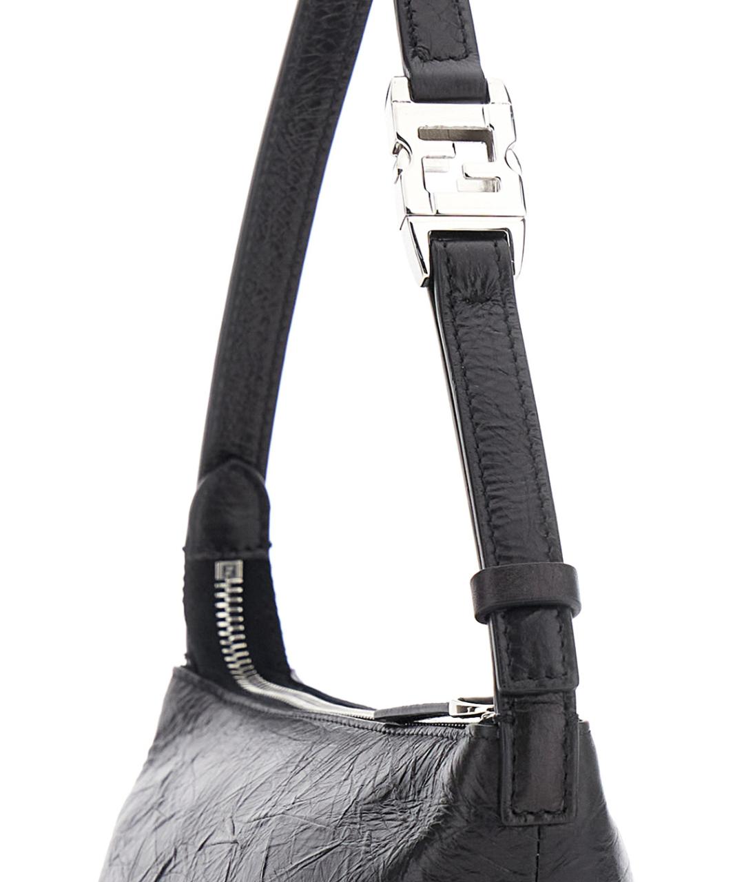 FENDI Черная сумка через плечо, фото 3