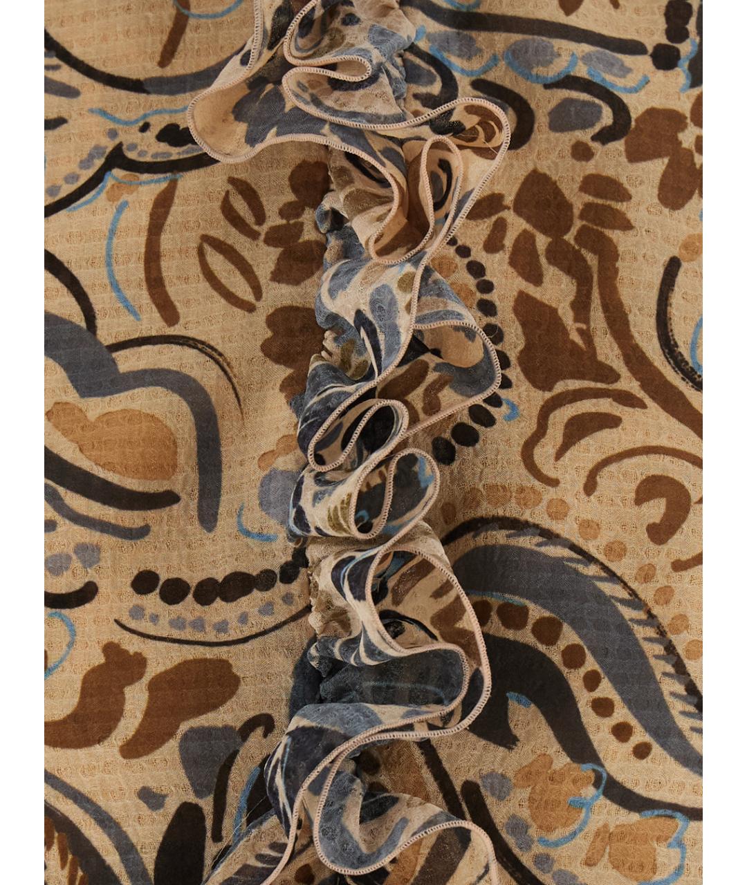 ETRO Мульти полиэстеровое коктейльное платье, фото 3