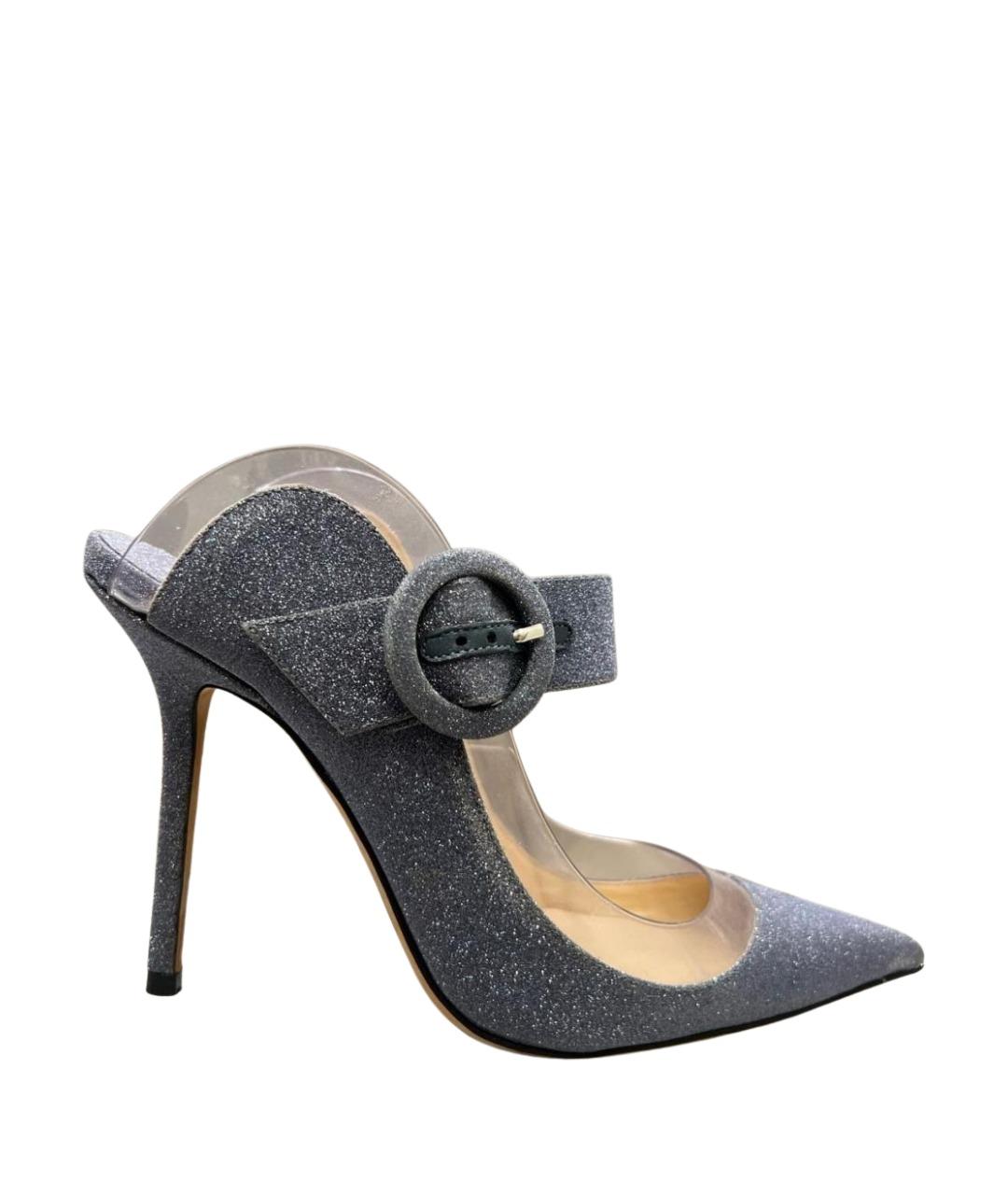JIMMY CHOO Синие босоножки, фото 1