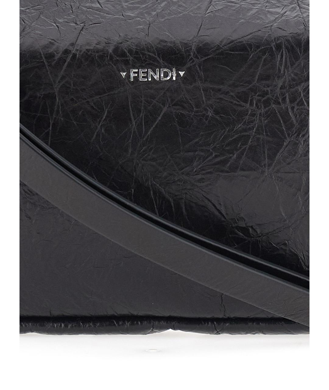 FENDI Черная сумка через плечо, фото 3