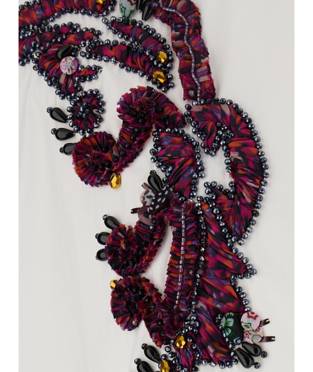 DRIES VAN NOTEN Белая хлопковая рубашка, фото 3