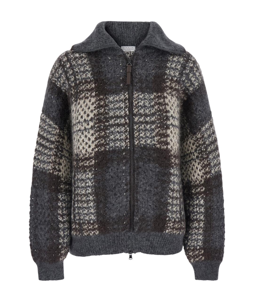 BRUNELLO CUCINELLI Мульти шерстяная куртка, фото 1