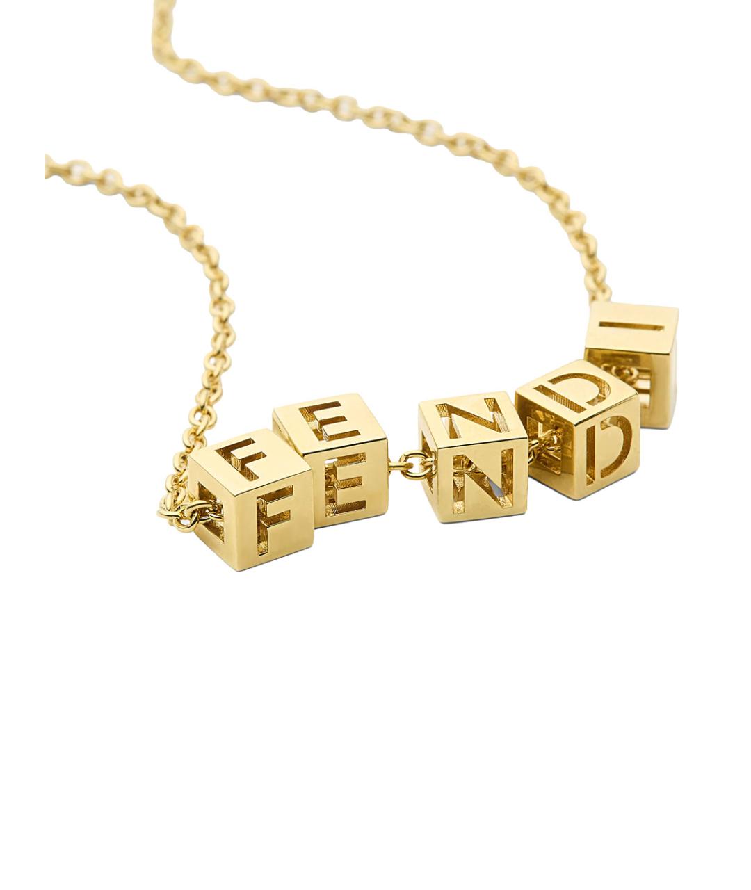 FENDI Золотая цепочка, фото 2