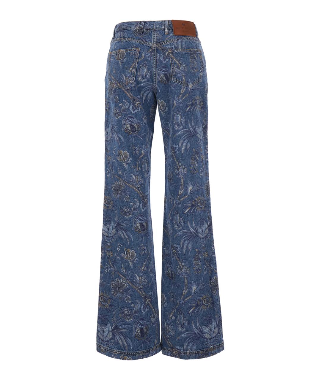 ETRO Мульти хлопковые прямые джинсы, фото 2