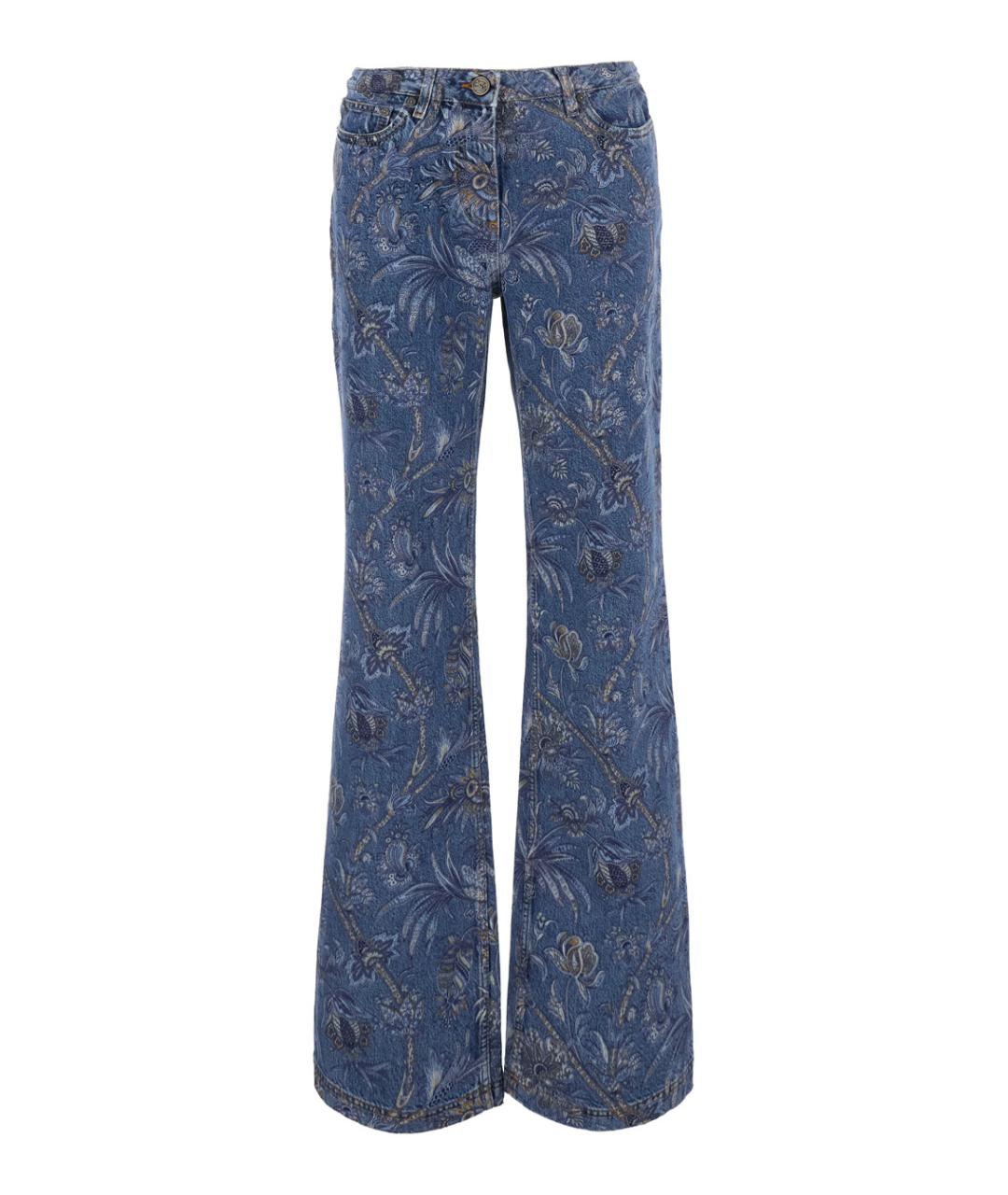 ETRO Мульти хлопковые прямые джинсы, фото 1