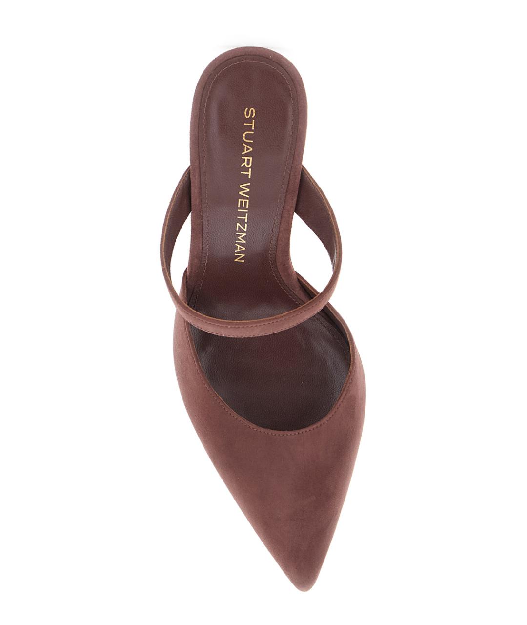 STUART WEITZMAN Коричневые туфли, фото 4