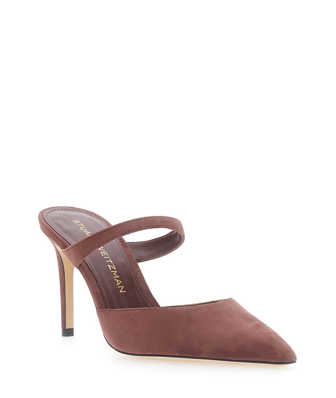 STUART WEITZMAN Коричневые туфли, фото 2