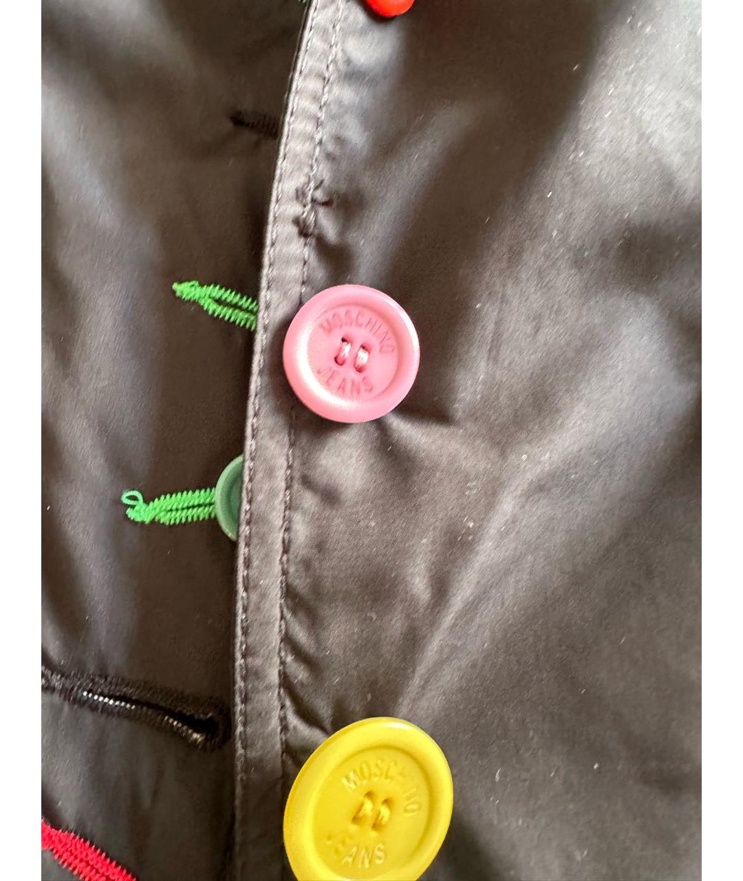 MOSCHINO Черная куртка, фото 7