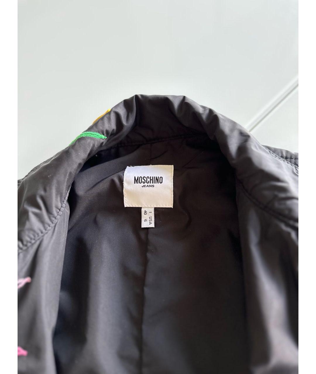 MOSCHINO Черная куртка, фото 5