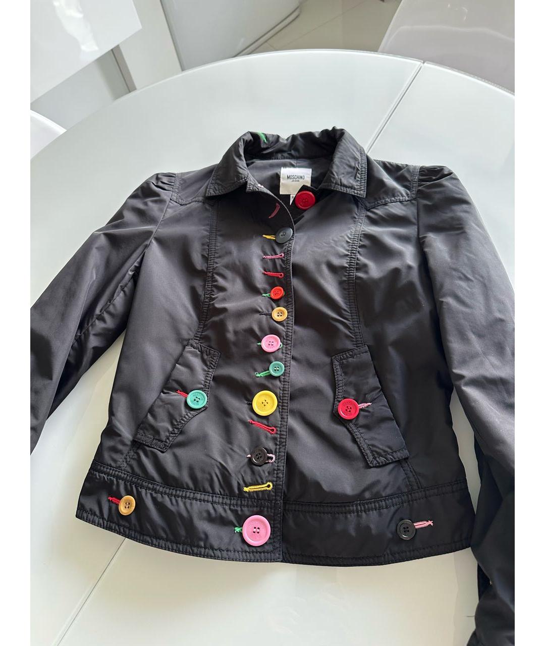 MOSCHINO Черная куртка, фото 3